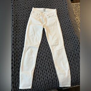 J. Crew White Skinny jeans